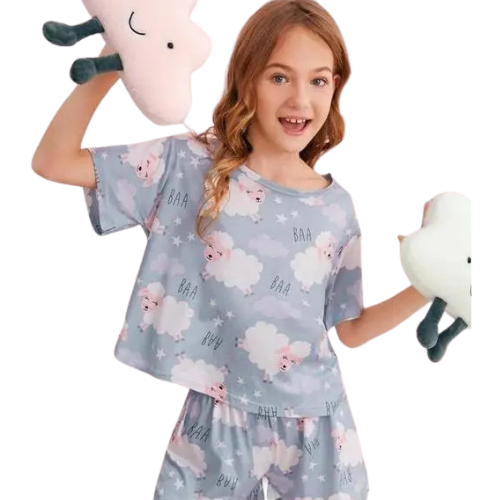 Light Sky Sheep Co-Ord Set