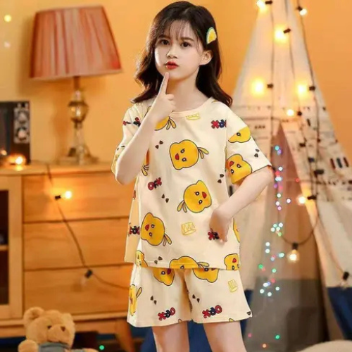 Yellow Pickachoo Co-Ord Set